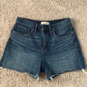 Madewell denim shorts